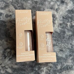 Colourpop Bundle of Two Foundations Light 40N NWT